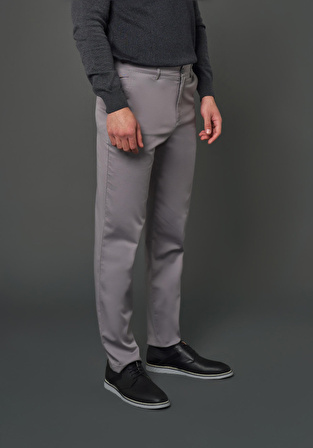 Comfort Fit Gabardin Kumaş Jogger Pantolon