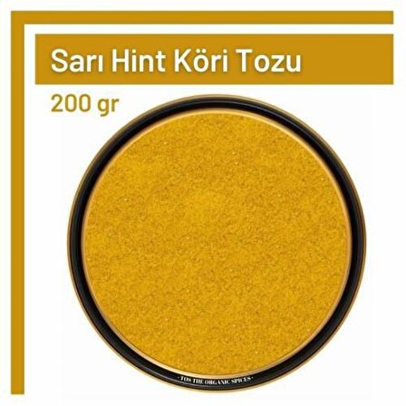 Sarı Hint Köri Tozu 200 gr (1. Kalite) 