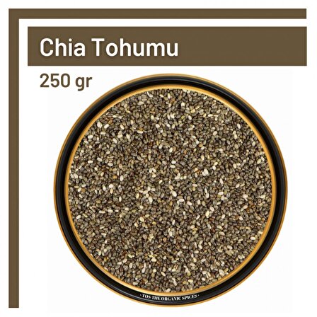 Chia Tohumu 250 gr (1. Kalite) Salvia Hispanica