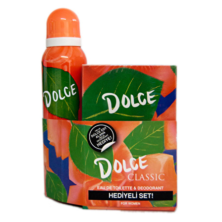 Dolce Edt 100 ML+Deo Classıc x 3 Adet