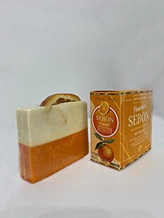 Tropmix %100 Doğal El Yapımı Portakallı Sabun 110 Gr
