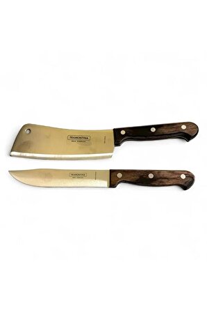 TRAMONTINA Churrasco 21126/196 15cm Kasap Bıçağı ve Tramontina Churrasco 21134/196 15cm Satır