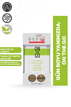 Beeo Propolis Elma Sirkesi Zencefil Zerdeçal On The Go