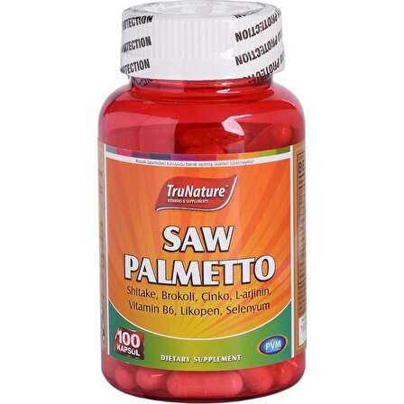 TruNature Saw Palmetto Complex 450 mg 100 Kapsül
