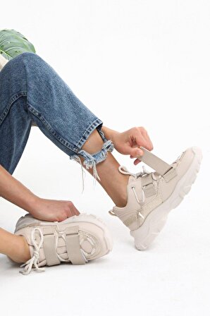 Kadın Hafif Günlük Yürüyüş Sneaker Ayakkabı TS1126