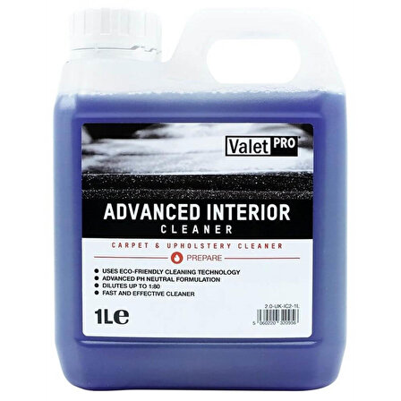 Valet Pro Advanced Interior Cleaner Genel Amaçlı Temizleyici 1 Lt