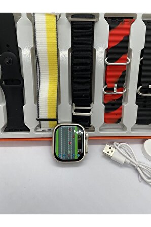 TekizTeknoloji Watch Ultra Gümüş Akıllı Saat