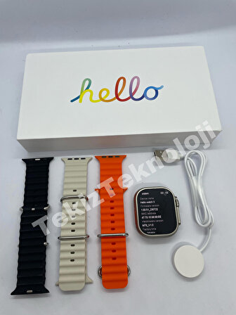TekizTeknoloji Hello Watch 3 Gri Akıllı Saat