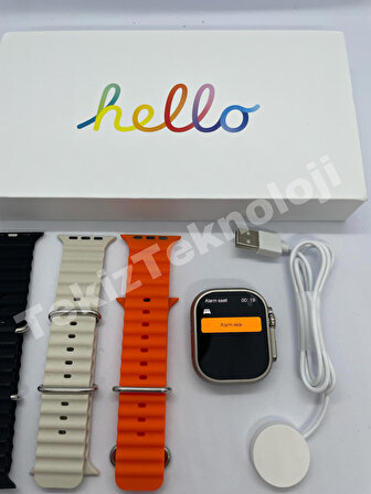 TekizTeknoloji Hello Watch 3 Gri Akıllı Saat