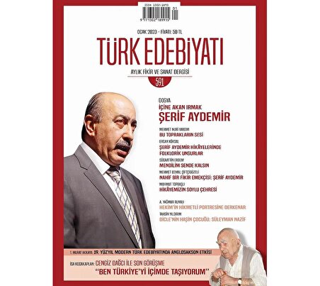 Türk Edebiyatı 591.Sayı Ocak 2023