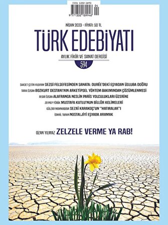 Türk Edebiyatı 594.Sayı Nisan 2023