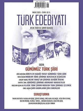 Türk Edebiyatı 595.Sayı Mayıs 2023