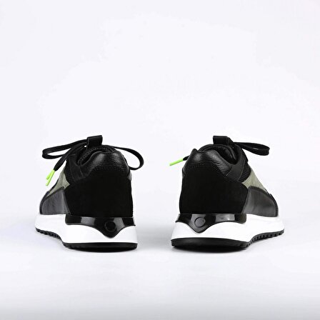 Franc Ocean Model Siyah Erkek Hakiki Deri Ayakkabı