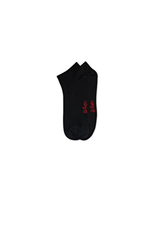 Jayden Erkek 2'Li Patik Çorap Siyah - Antrasit