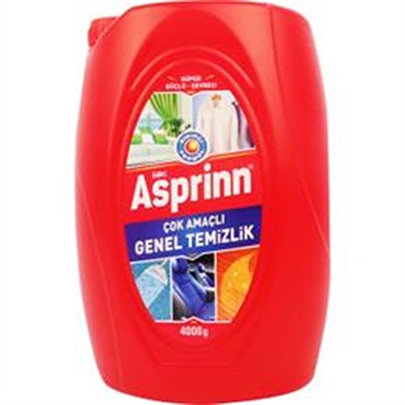 GÜLEÇ ASPRİNN GENEL TEMİZLİK KIRMIZI 4 L