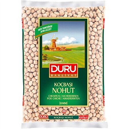 DURU KOÇBAŞI NOHUT (8 mm) 1 KG