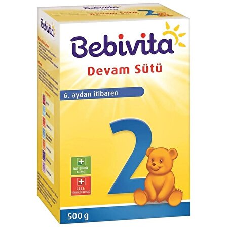 Bebivita 2 Prebiyotik Devam Sütü 500 gr