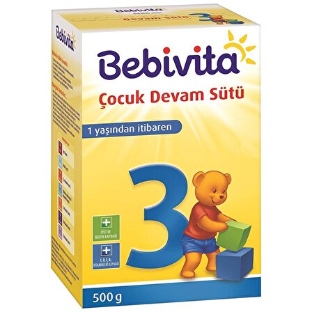 Bebivita 3 Prebiyotik Devam Sütü 500 gr