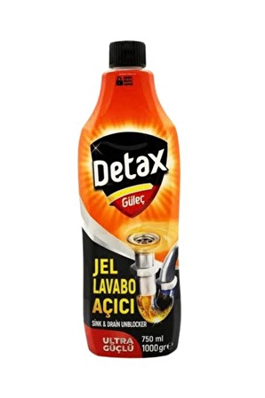 DETAX JEL LAVABO AÇICI 750 ML