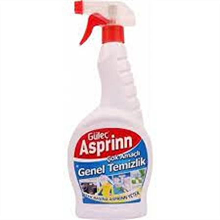 GÜLEÇ ASPRİNN GENEL TEMİZLİK BEYAZ 750 ML