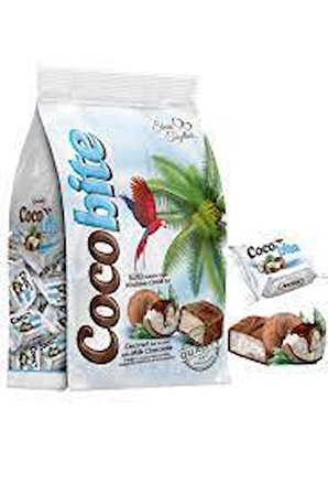 COCO BİTE SÜTLÜ KOKOLİN KAPLI HİNDİSTAN CEVİZLİ BAR 1 KG