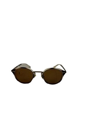 Mod.7052 C.45 Kahverengi Beyaz Kırçıllı Unisex Güneş Gözlüğü