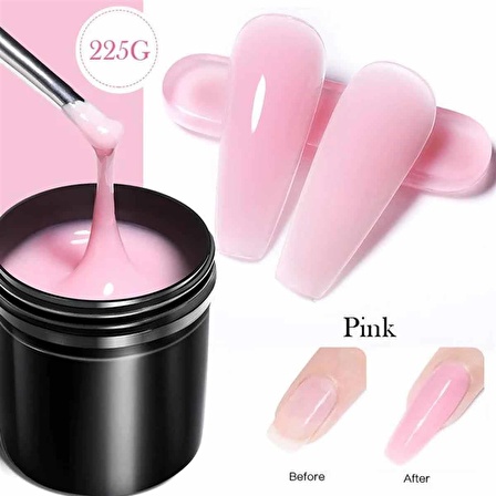 Born Pretty 225 gr Nail Extension Gel Pembe