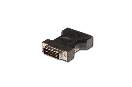 Beek DVI  VGA Adaptörü, DVI-I (24 + 5) Erkek - VGA (HD15) Dişi , Siyah Renk