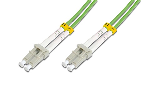 Beek LC-LC Fiber Optik Patch Kablo, Multimode OM 5 50/125 Duplex, 3.0mm, LSZH, 5 metre