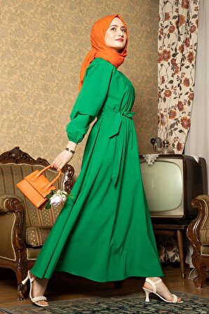 Mevlana Elbise-Benetton Yeşili
