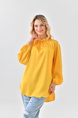 Ftz Women Kadın Tunik Sarı