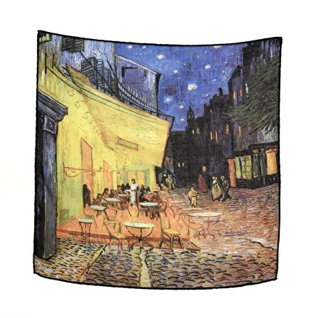 Van Gogh Cafe Terrace Desenli Bandana