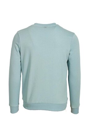 Mavi Erkek Sweatshirt Bisiklet Yaka 3 İplik Yıkamalı Slim Fit Sweatshirt NCS JEANS 1617