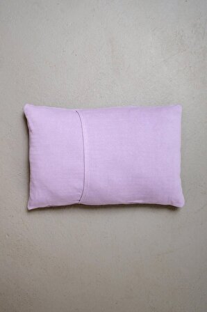 Peraluna FREE PILLOW %100 Organik Pamuk Triko Yastık Kılıfı 60X40 CM Lila