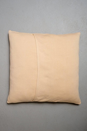 Peraluna FREE PILLOW %100 Organik Pamuk Triko Yastık Kılıfı 60X60 CM Taş