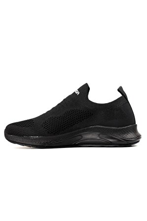 Pabucchi Ferrosa Triko Sneaker Spor Ayakkabı Kadın O58Z0F0041-Siyah