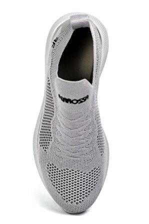 Pabucchi Ferrosa Triko Sneaker Spor Ayakkabı Kadın O58Z0F0041-Gri