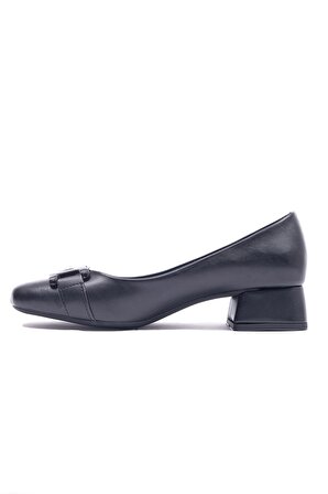 Punto 289180 Klasik Tokalı Topuklu Abiye Ayakkabı Kadın