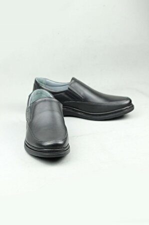 Serdar Yeşil Charo Büyük Numara Hakiki Deri Rahat Hafif Klasik Ayakkabı Erkek