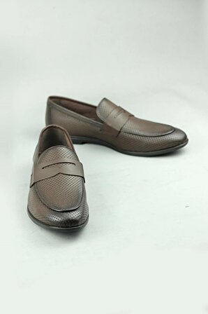 Punto 640102 Loafer Hakiki Deri Klasik Ayakkabı Erkek