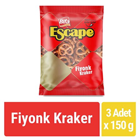 Bifa Escape Fiyonk Kraker 150 gr x 3 Adet