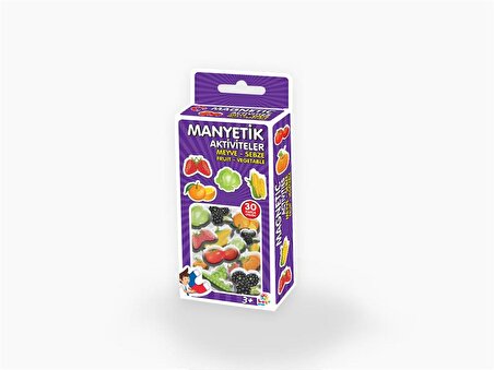 Magnet Meyve Sebze Eğitim Seti 30 Parça