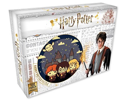 Harry Potter HP7559 3+ Yaş Orta Boy Puzzle 100 Parça