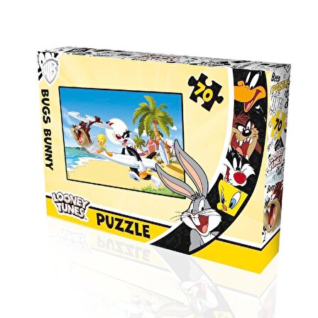 Looney Tunes LT7685 5+ Yaş Büyük Boy Puzzle 70 Parça