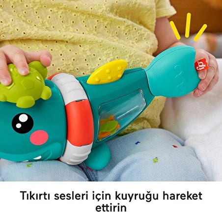 HJP01 Fisher Price Sıralama Oyuncağı Hareketli Köpek Balığı