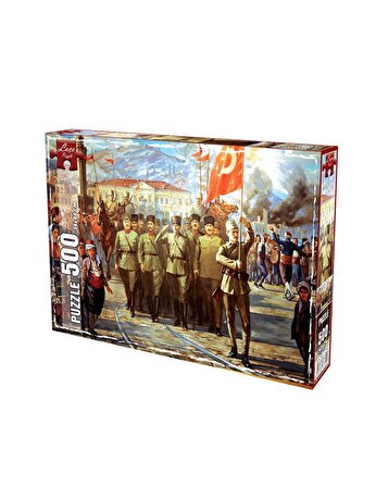 Laço Kids Mustafa Kemal Atatürk 12+ Yaş Orta Boy Puzzle 500 Parça