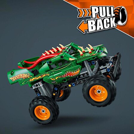 42149 LEGO® Technic Monster Jam™ Dragon™ Oyuncak Yapım Seti (217 Parça)