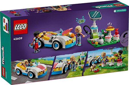 42609 LEGO® Friends Elektrikli Araba ve Şarj İstasyonu 170 Parça