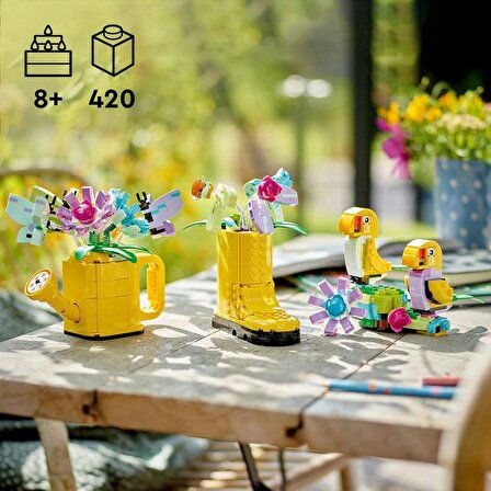 31149 LEGO® Creator Sulama Kabında Çiçekler 420 Parça