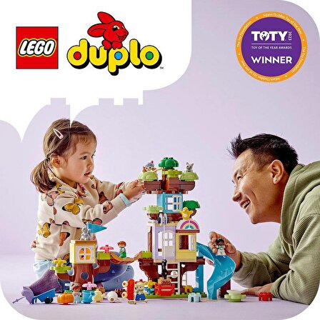 10993 LEGO® DUPLO Ödüllü 3'ü 1 Arada Ağaç Ev 126 Parça